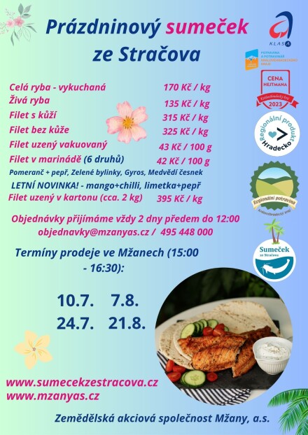 Prázdninový leták